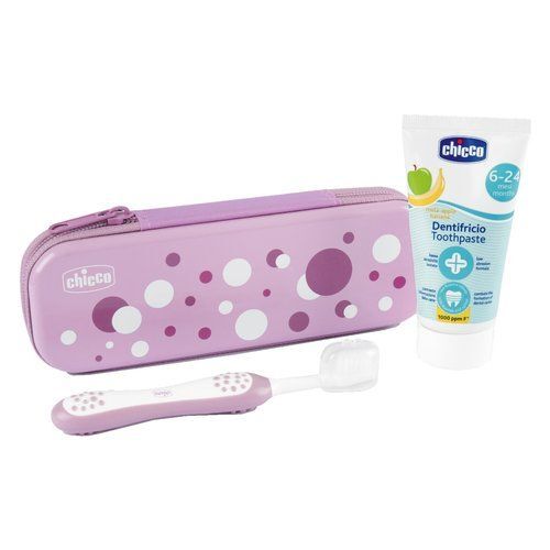 Set igiene orale Chicco 120981 6m+ Lilla