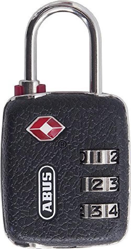 Abus 58830 - Lucchetto a combinazione 30 mm, confezione da 2, colore: Nero