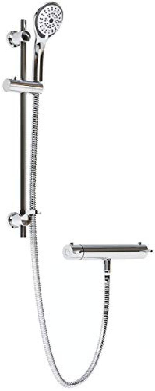 Bristan PM SHXMMCTFF C Prism Cool Touch Bar Mixer con Guida Regolabile Multi-mod