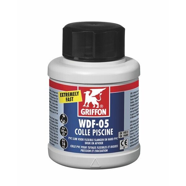 Colla PVC Rigido A Presa Molto Rapido WDF-05 250ml - Griffon: 6307287