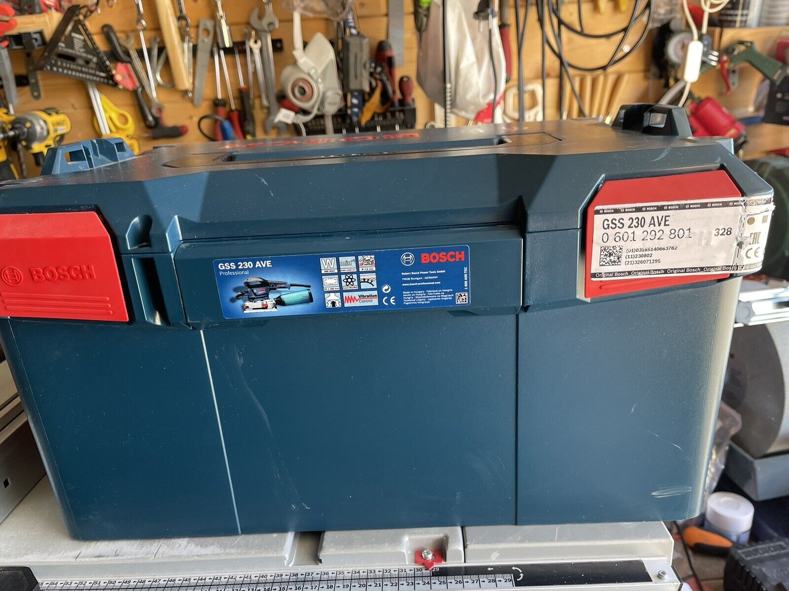 BOSCH GSS 230 AVE LEVIGATRICE ORBITALE 230 mm IN VALIGETTA L-BOXX PROFESSIONAL