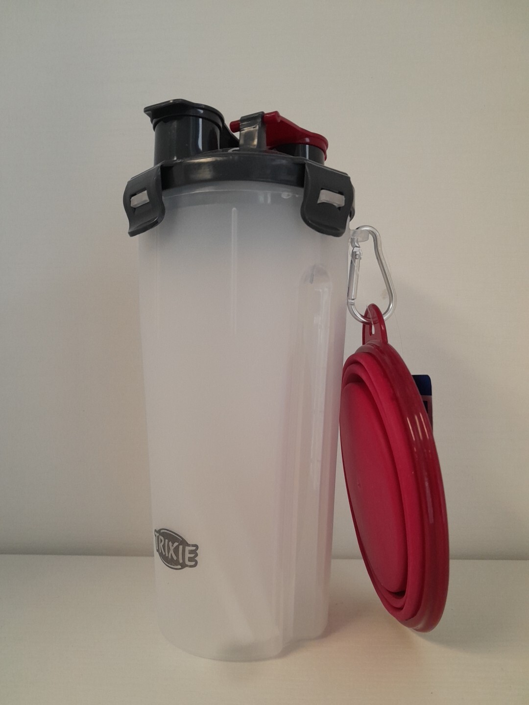 Contenitore per cibo e acqua 2×0.35l diametro 11×23cm Trixie