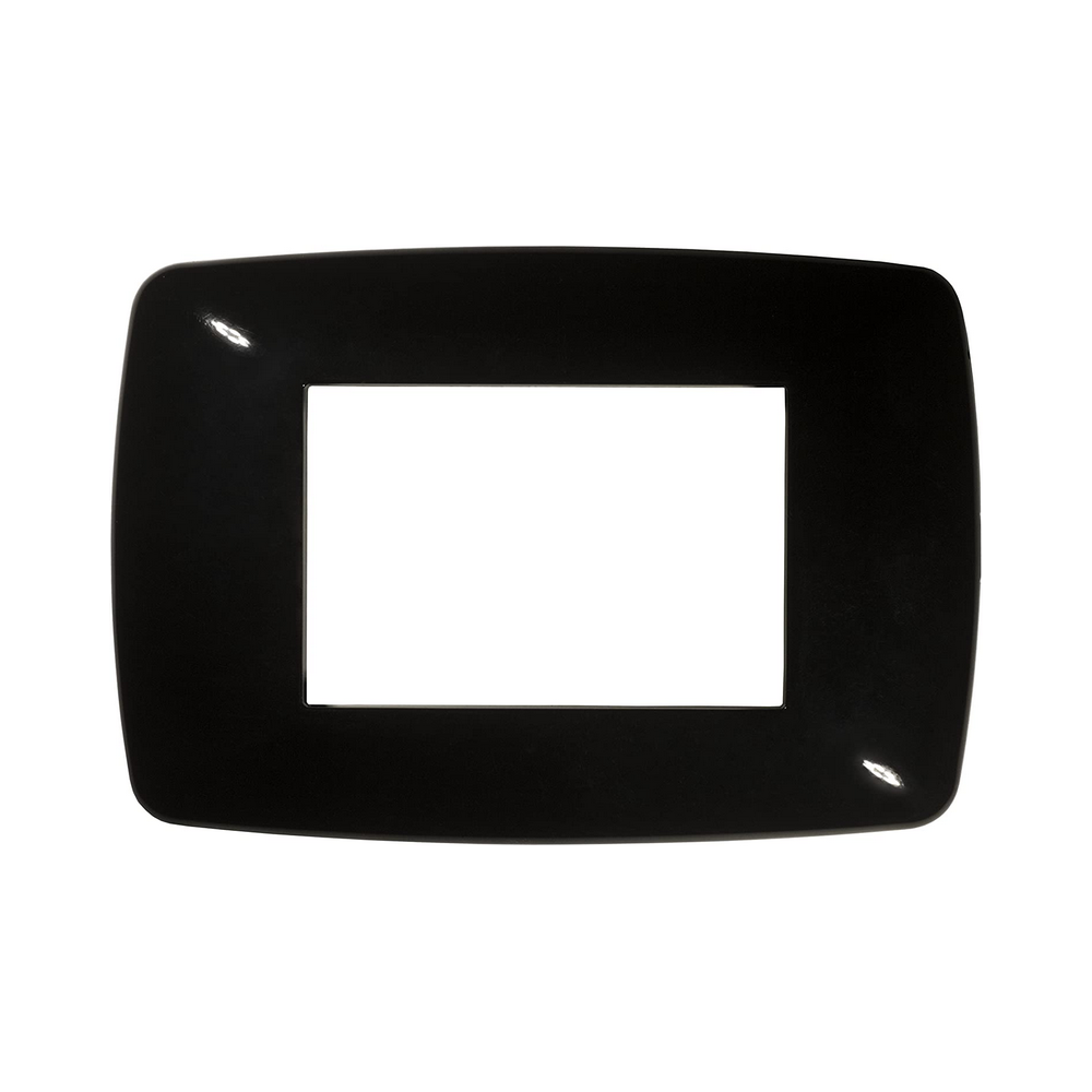 Placca Brio 3M Nero antracite Compatibile con Living International / Light - Feb