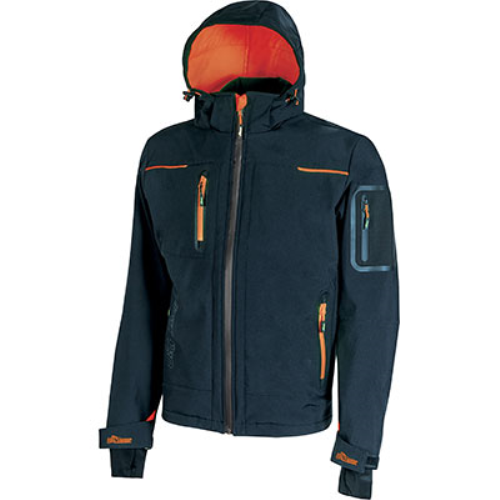 Giubbotto soft shell space u-power blue m U-power
