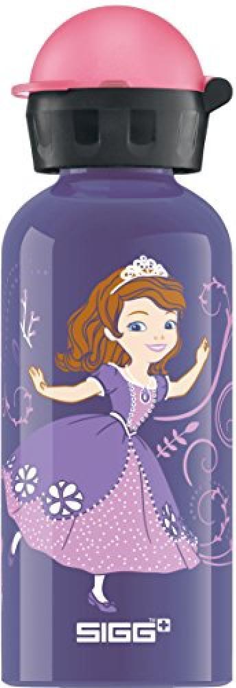 (TG. 0.4 L) Sigg Sofia The First, Borraccia d'Acqua Bambina, Violetto, 0.4 L - N