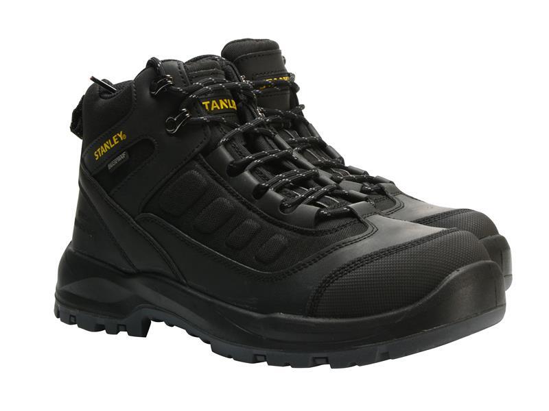 Stanley Abbigliamento Set Di S3 Impermeabile Sicurezza Stivali UK 8 Euro 42
