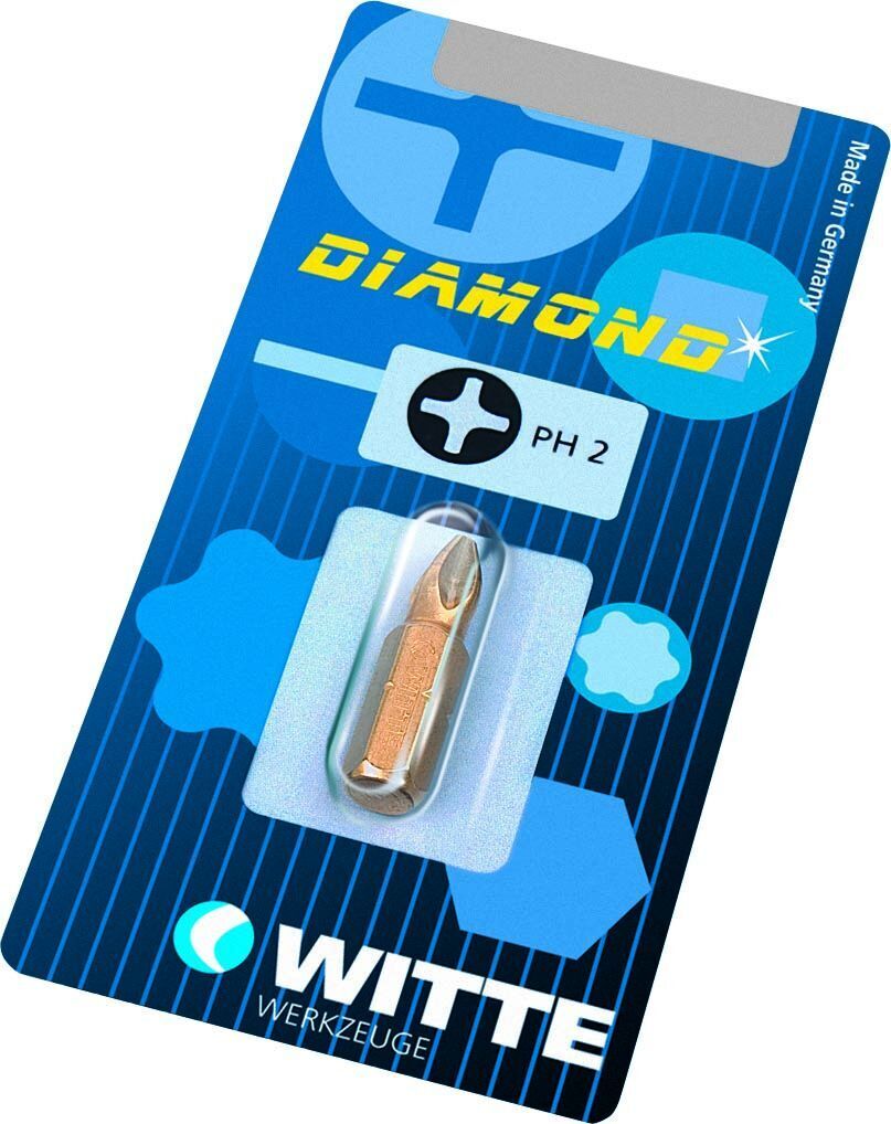 Witte 26633 - Punte Diamond IN Blister (PH1 Bitflex)