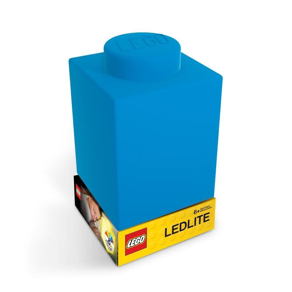 LEGO Iconico Blu 1x1 Silicone Mattone Luce Notturna (Notte Lite)