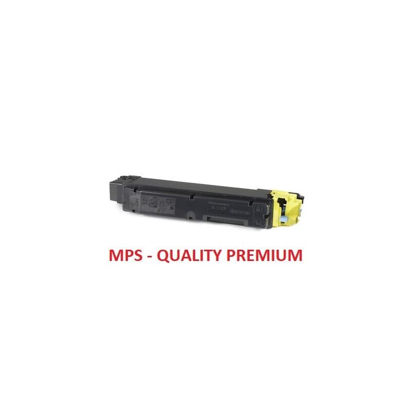 TONER TK5140 GIALLO COMPATIBILE MPS QUALITY PREMIUM 1T02NRANL0 PER KYOCERA ECOSY