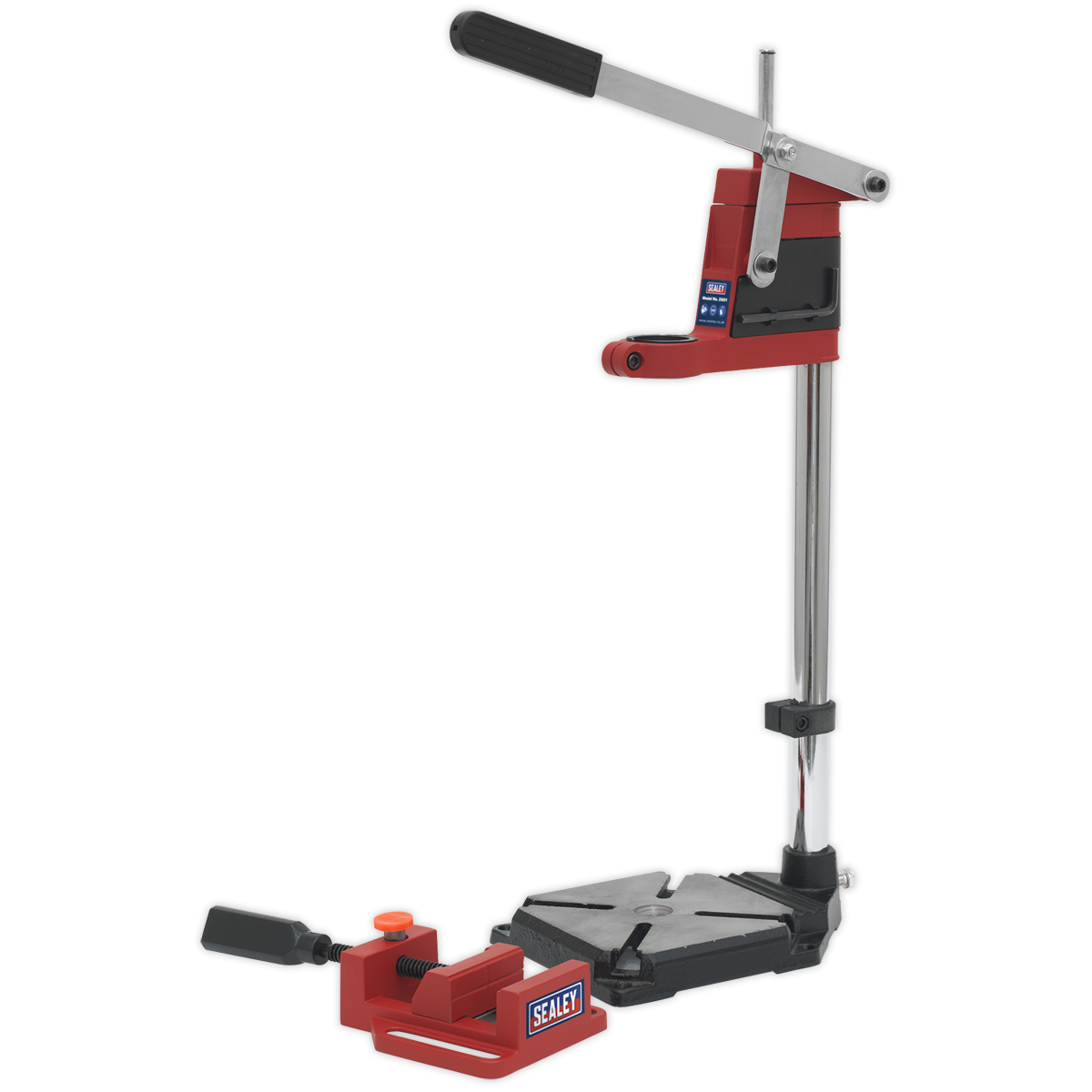 Trapano Stand Con Ghisa Base 500mm & 65mm Morsa DS01 Sealey Nuovo
