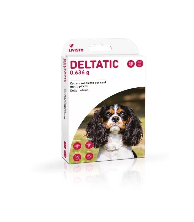 DELTATIC COME SCALIBOR COLLARE ANTIPRASSITARIO CM 35 ***2 COLLARI***