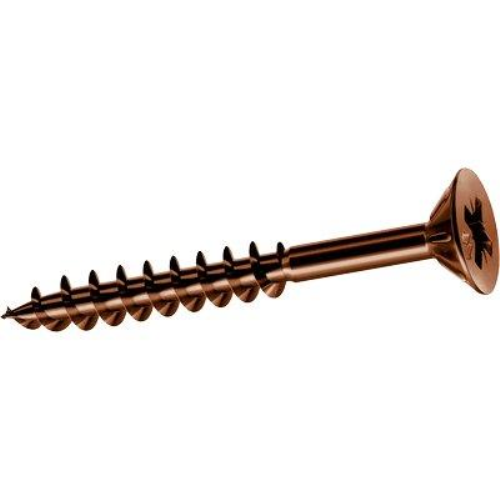 Vite truciolare tsp pf bronzata panelvit mustad cava pz filetto parziale mm 5,0x
