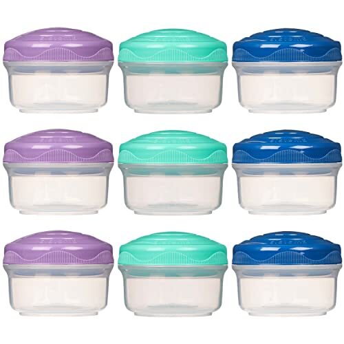 Sistema Mini Bites TO GO barattoli per snack | 130 ml | Contenitori per (Y4v)