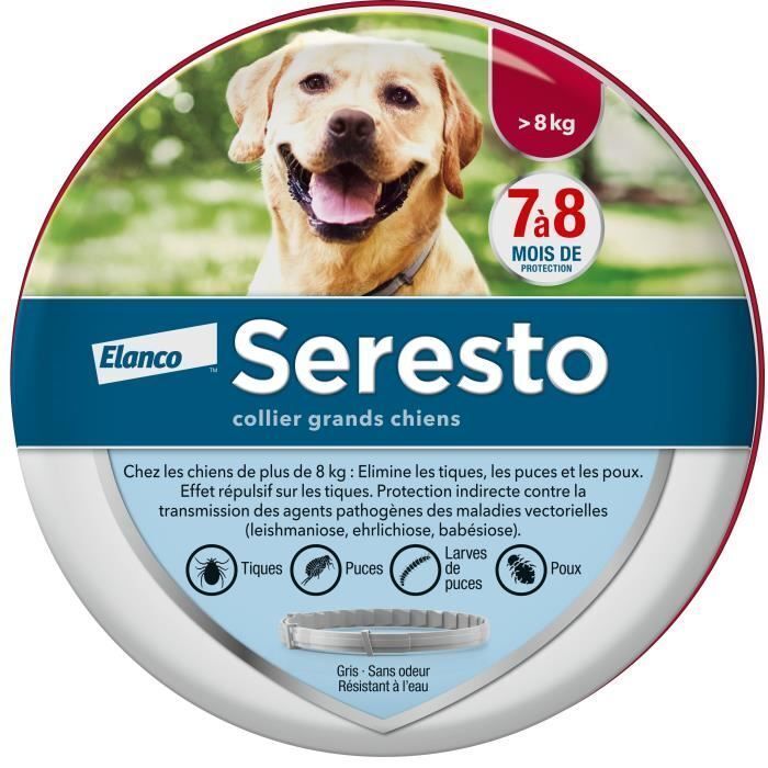 Collare Antiparassitario Seresto - Per Cani Di Grossa Taglia