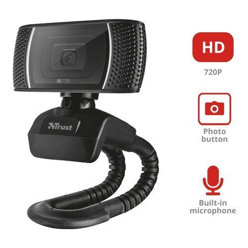 Webcam Trust 18679 TRINO Hd Black