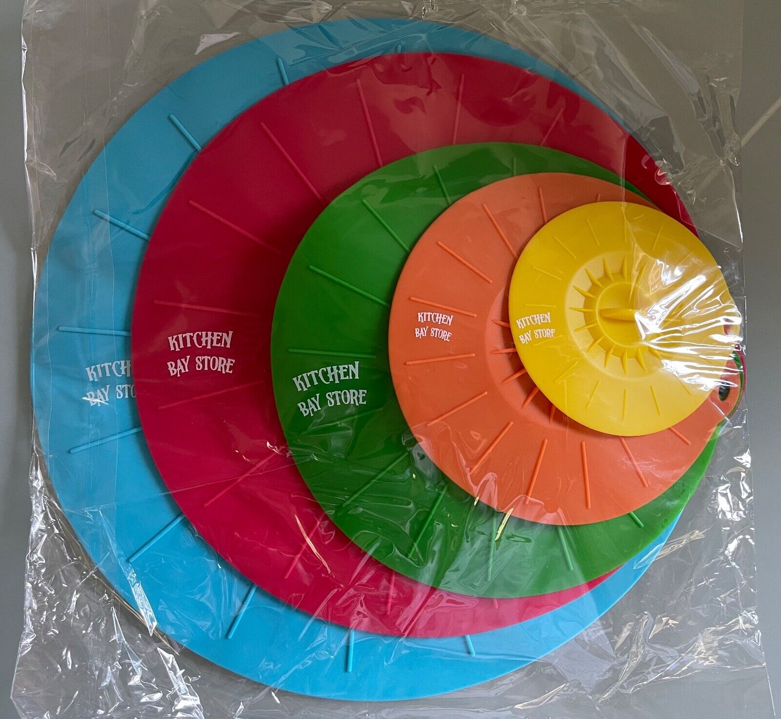Kitchen Bay Store - Coperchi in Silicone Food Grade - x Pentole, Padelle, Tazze