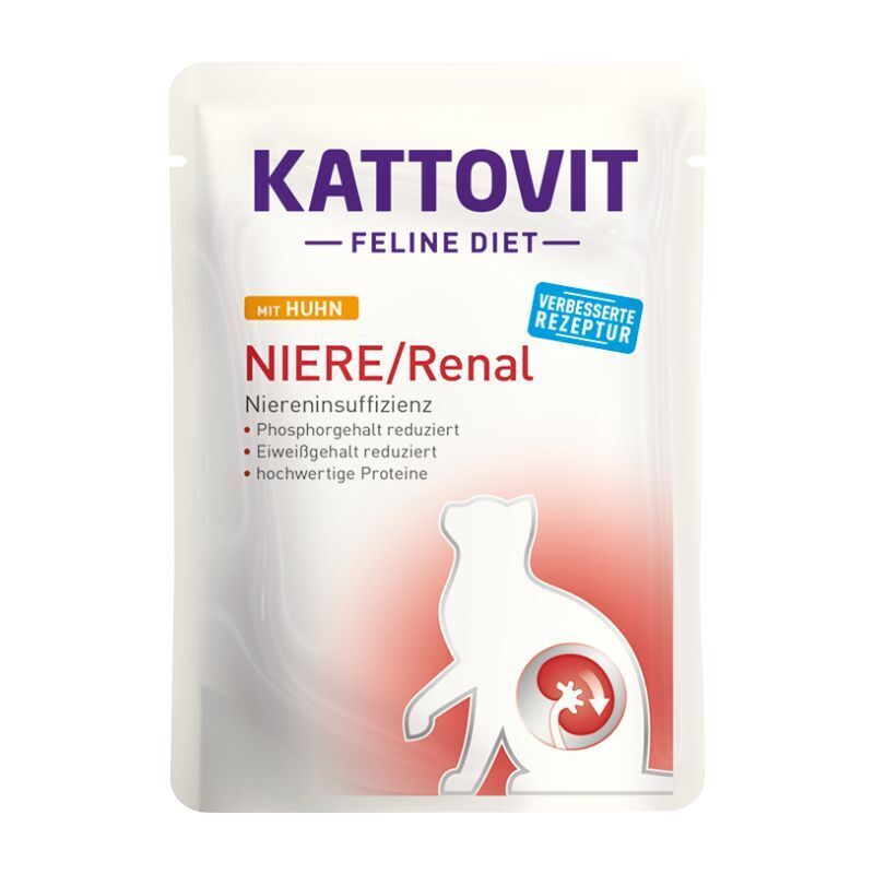 Kattovit renal pollo busta 85g