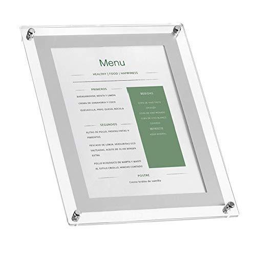LACOR Porta Menu A4 Plastica