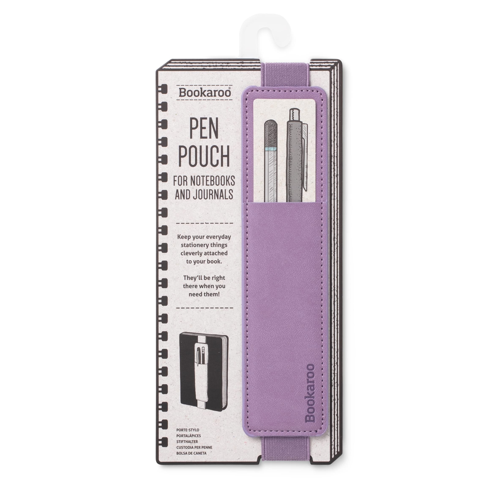IF Bookaroo Pen Pouch - Aubergine (40731) Aubergine Aubergine