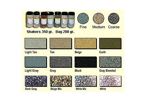 Medium Gravel Bag, Black/200 grams