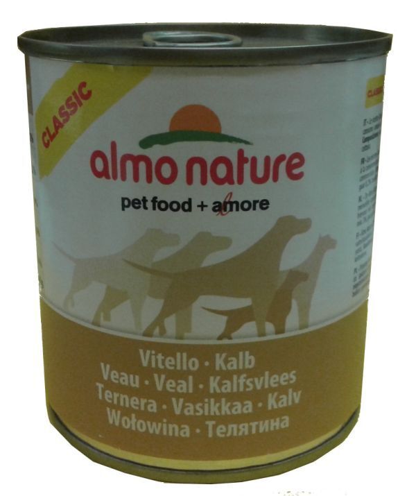 Almo Nature Classic Cane, con Vitello gr.290