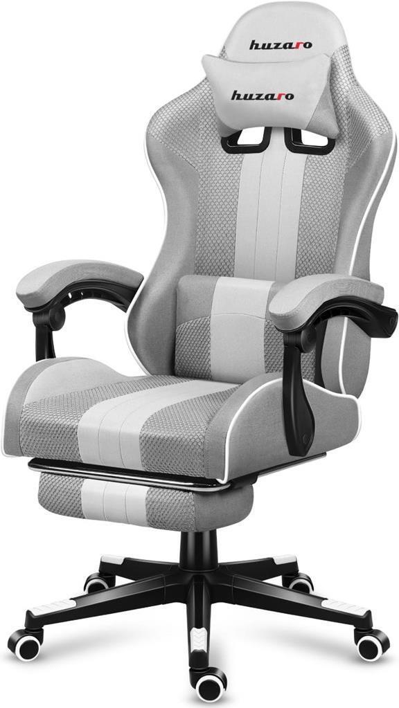 HUZARO FORCE 4.7 WEISS MESH GAMING STUHL (HZ-Force 4.7 White Mesh)