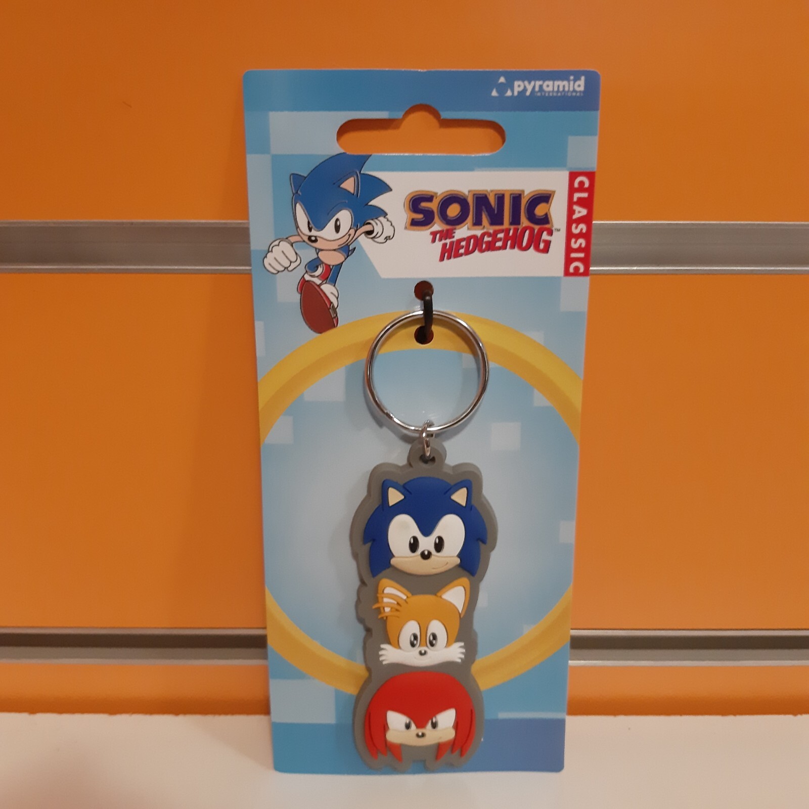 Portachiavi Pyramid - Sonic The Hedgehog NUOVO