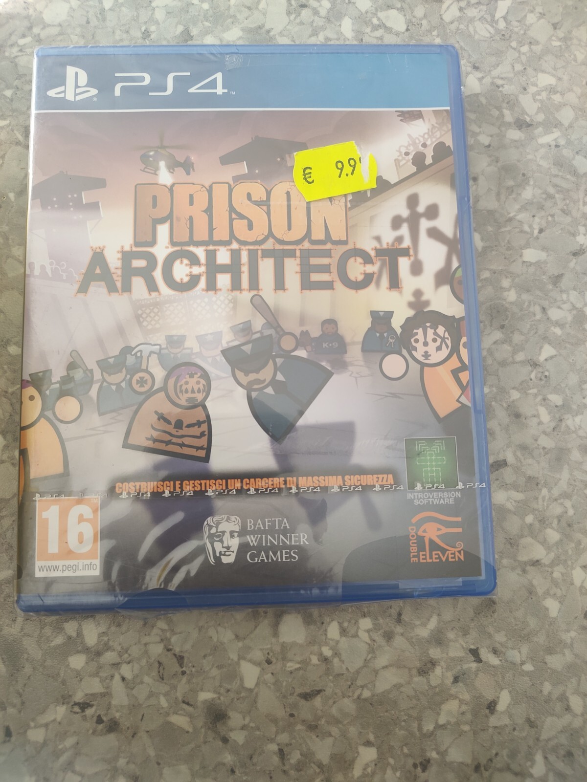 Prison Architect Sony ps4 Playstation 4 PAL italiano multilingua nuovo sigillato