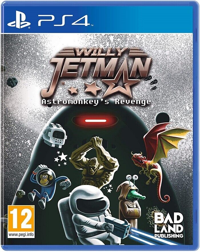 WILLY JETMAN ASTROMONKEY'S REVENGE SWEEPER'S EDITION PS4 BUNDLE GIOCO ITALIANO