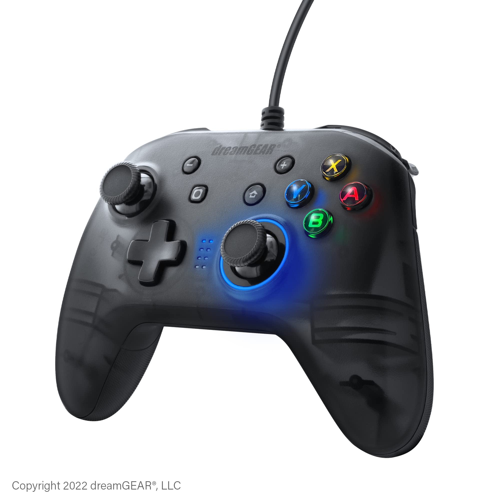Dreamgear Shadow - Manette Filaire Effets Led pour Nintendo Sw (Nintendo Switch)