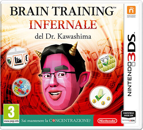 Brain Training Infernale Dott. Kawashima Nintendo 3DS NINTENDO