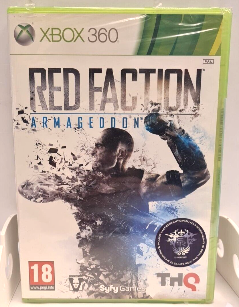RED FACTION ARMAGEDDON XBOX 360 VERSIONE ITA SIGILLATO