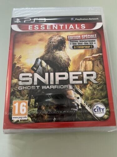 Gioco PS3 PLAYSTATION 3 Nuovo Blister S Niper Ghost Warrior Edizione Speciale