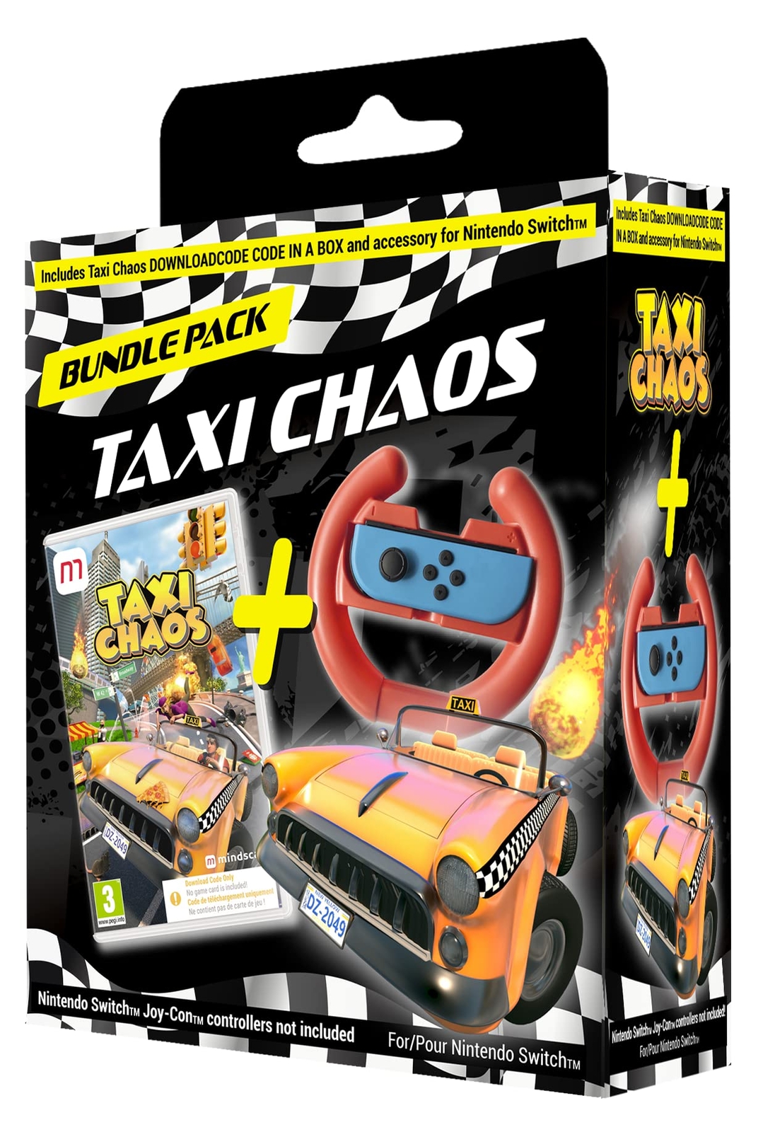 TAXI CHAOS RACING BUNDLE Switch Taxi Chaos Racing Bundle (Nintendo Switch)