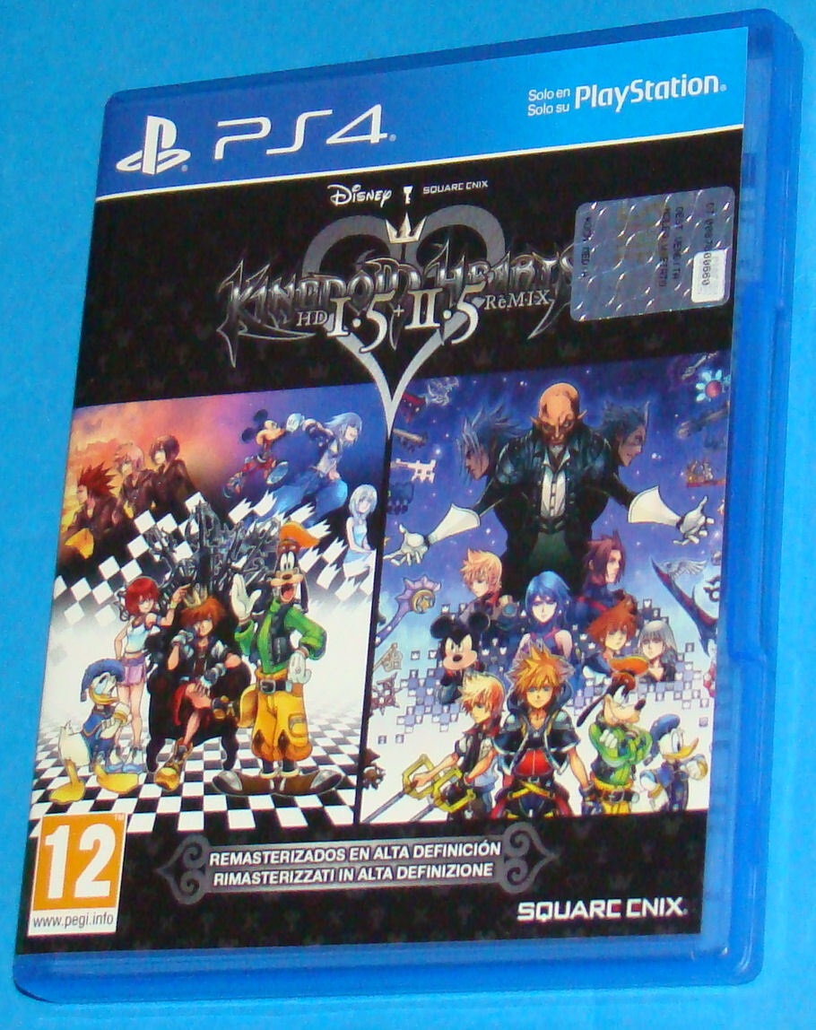 Kingdom Hearts HD 1.5 + 2.5 Remix - Sony Playstation 4 PS4 - PAL