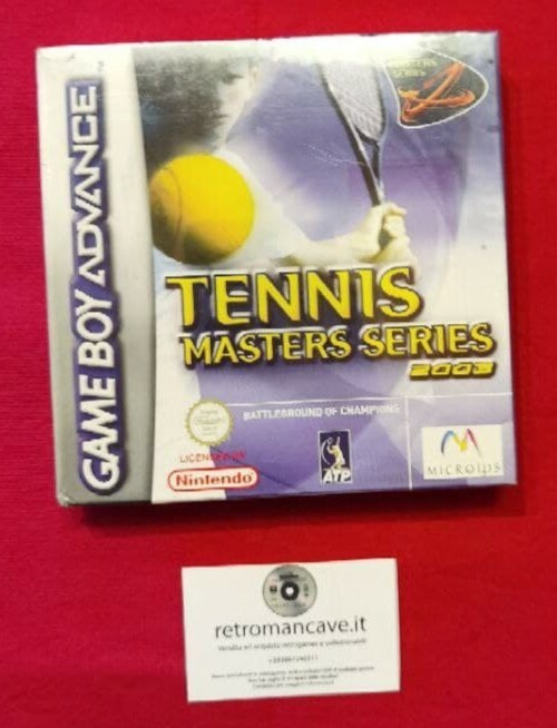TENNIS MASTERS SERIES 2003 - Game Boy Advance GBA Nintendo - PAL (Nuovo) (New)