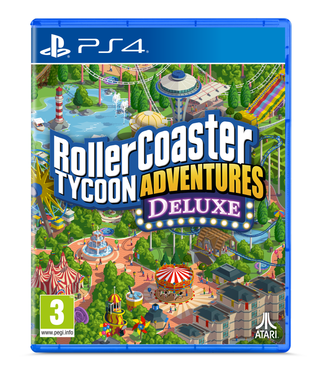 Rollercoaster Tycoon Adventures Deluxe PS4 Nuovo