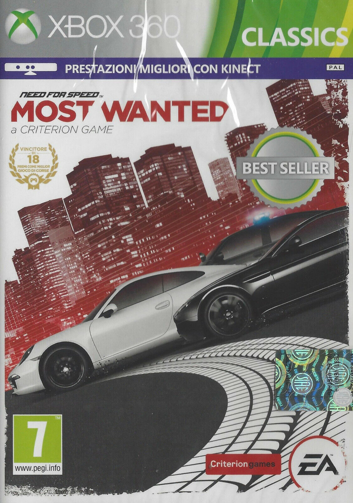 NEED FOR SPEED: MOST WANTED (CLASSICS) (BEST SELLER)