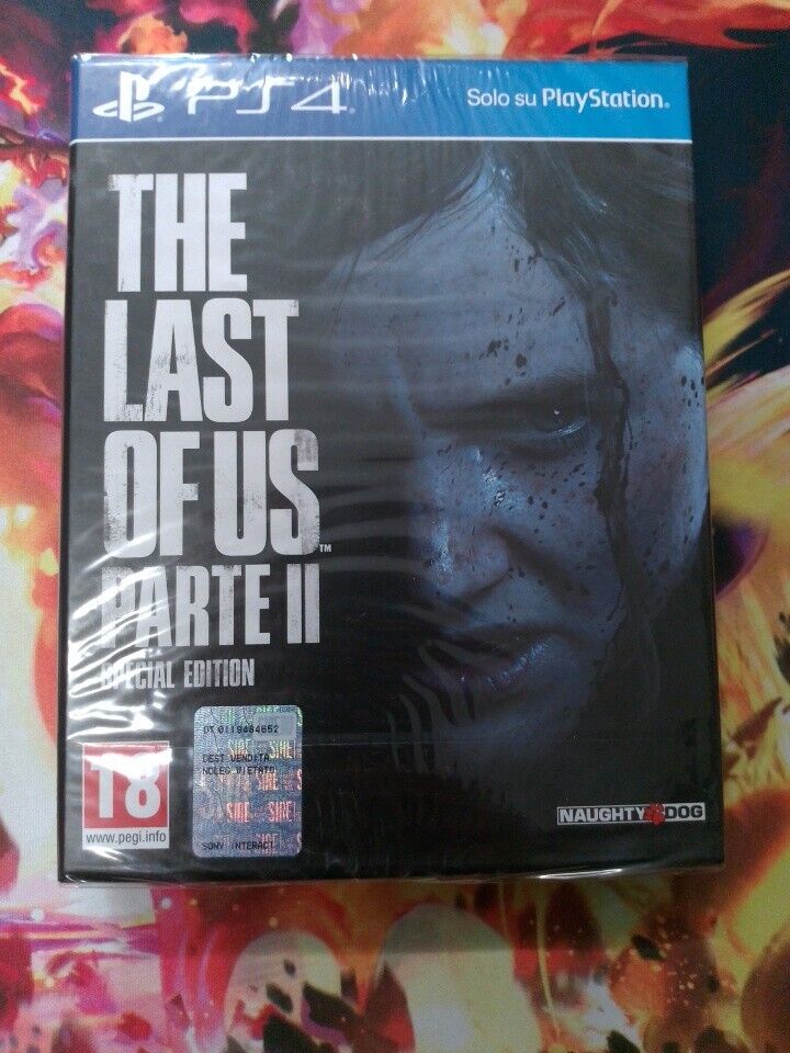 THE LAST OF US PARTE II SPECIAL EDITION  PS4 PAL ITA NUOVO SIGILLATO