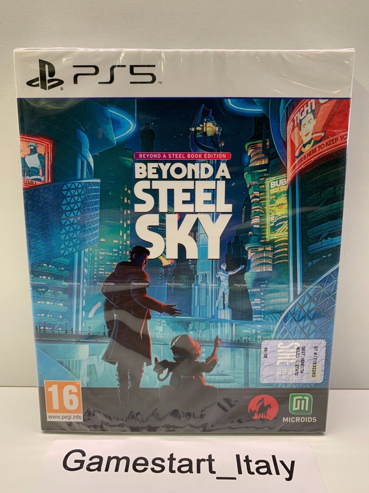 BEYOND A STEEL SKY STEELBOOK EDITION - SONY PS5 - NUOVO SIGILLATO PAL NEW