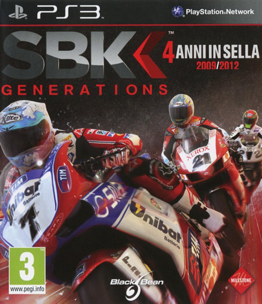 SBK Generations Playstation PS3 edizione italiana prima stampa NUOVO SIGILLATO