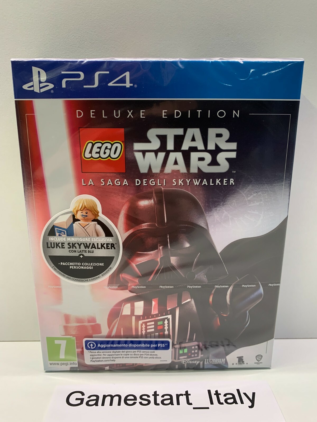 LEGO STAR WARS LA SAGA DEGLI SKYWALKER DELUXE EDITION - SONY PS4 - NUOVO NEW PAL