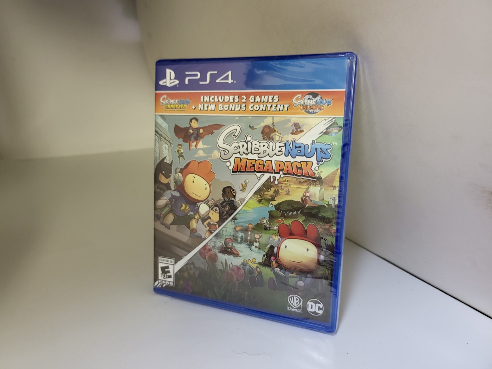 Nuovo Ottime Scribblenauts Mega Confezione 2 Giochi Per PLAYSTATION 4 PS4#49H