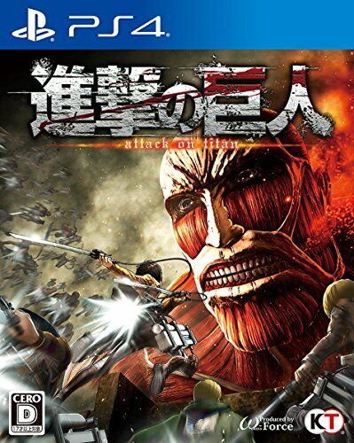 Nuovo PS4 PLAYSTATION 4 Attacco On Titan Shingeki Kyojin Koei Tecmo 81163 Japan