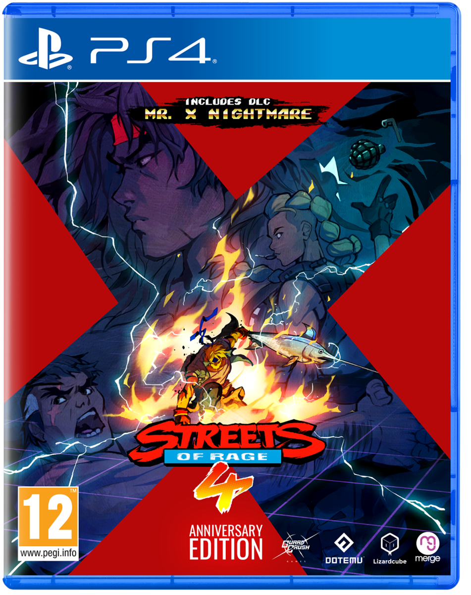 Streets Of Rage 4 Anniversario Edizione PS4 Nuovo