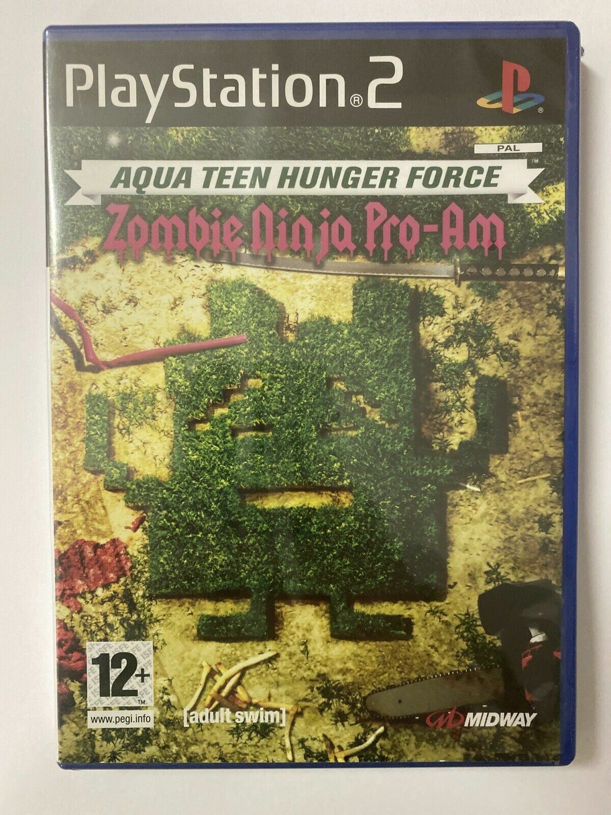 Aqua teen hunger force: Zombi ninja pro-am - Playstation 2 Ps2 PAL Ita Nuovo