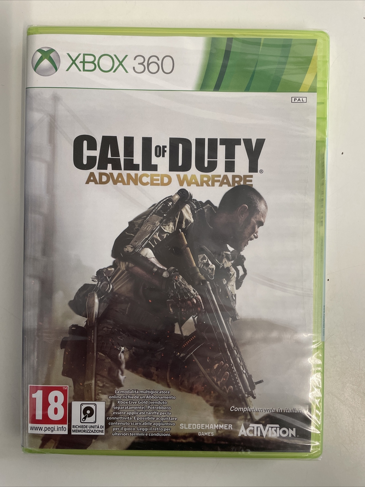CALL OF DUTY ADVANCED WARFARE - XBOX 360 - NUOVO - edizione italiana