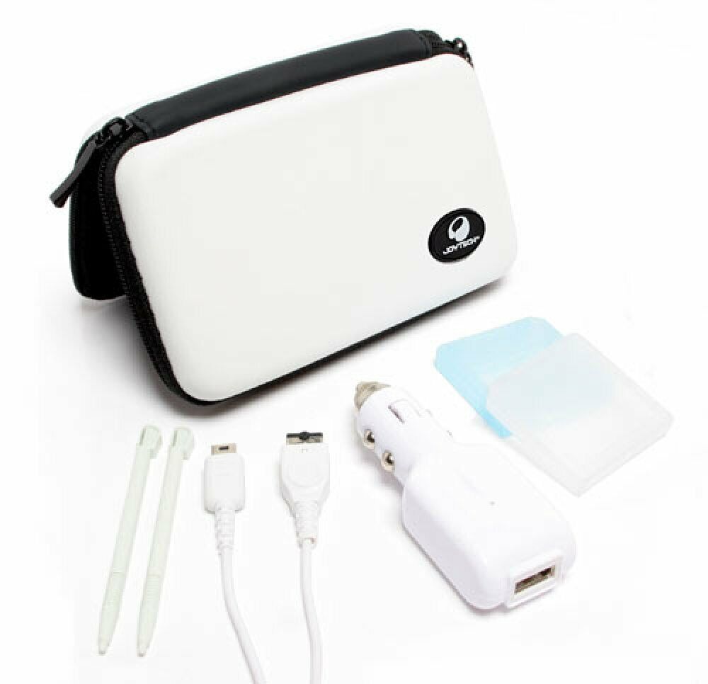 Tech Pack NDS Lite Joytech - Cust + 2 pen + 2 cust Giochi + Alim Auto + USB