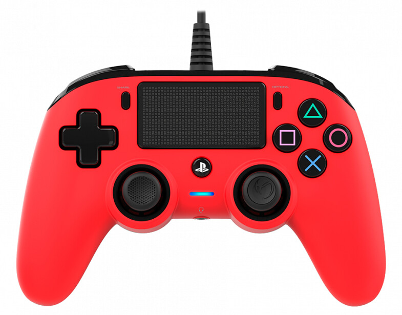 NACON PS4OFCPADRED GAMING COMPACT CONTROLLER PS4 RED
