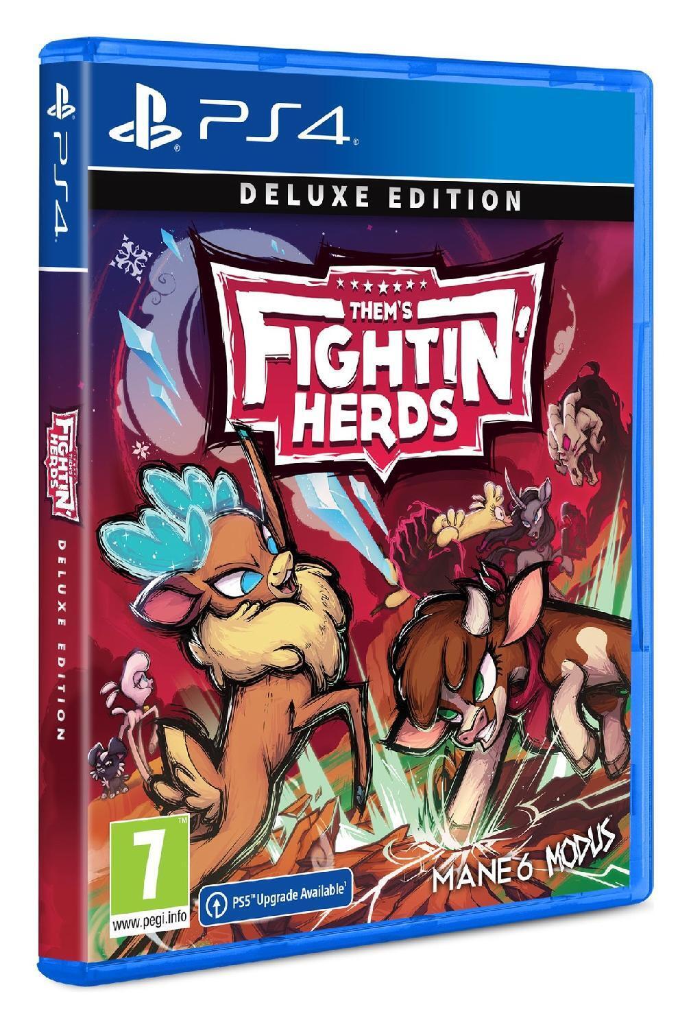 Ps4 Them'S Fightin' Herds Deluxe Edition PEGI 7+ Maximum Games MGI-TFH-PS4-EU
